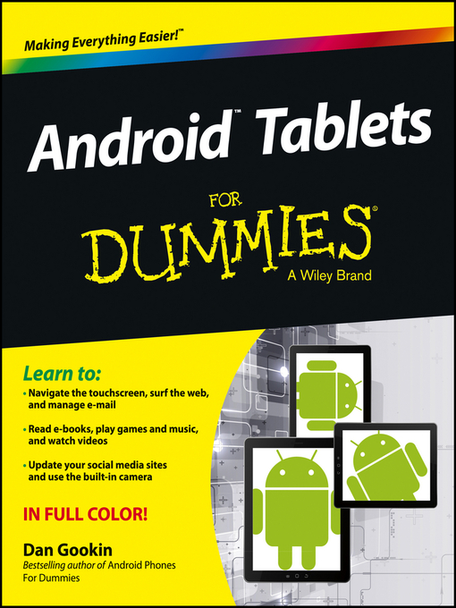 Title details for Android Tablets For Dummies by Dan Gookin - Available